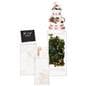 Clear nested display pedestal set with open bottom