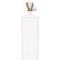 Large clear acrylic retail pedestal  max weight capacity of 35 pounds