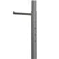 Boutique clothing rack with push pins for easy adjusting 