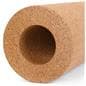 Cork pedestal display with a hollowed center for easier portability 