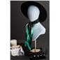 Jewelry head bust display with a 11 inch neck 