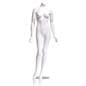 Headless female mannequins in matte white