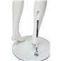 Abstract female mannequin with aluminum calf rod 