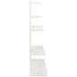 4-tier merchandise shelves with matte finish 