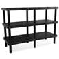 Greenhouse 3-tier plant shelf with earth-friendly design