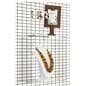 acrylic display cube for gridwall with hollow center 