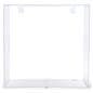 acrylic display cube for gridwall includes 2 mounting brackets 