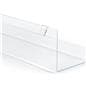 j rack acrylic gridwall shelving with open ends