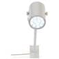 Gridwall display light with adjustable pole length ranging from 20 to 30 inches