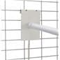Gridwall display light with easy clip on design