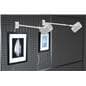 Gridwall display light with one year warranty