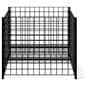 Wire dump bins with heavy-duty build