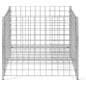 Wire dump bins with tool free assembly