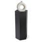 Hexagon retail pedestal with scratch resistant base