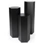 Hexagon retail pedestal with various size options