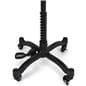 Male sewing bust with wheels measures 16.5 inches wide by 90.5 inches tall 