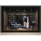 Male fabric rolling dress form with floor standing placement style 