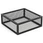 Iron mesh cube storage riser 16 W x 16 D x 6 H