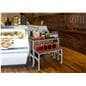 Nesting Table Set with Walnut Color 