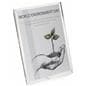 8.5 x 11 Thick Acrylic Block Frame in Portrait