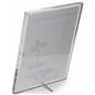 8.5 x 11 Thick Acrylic Block Frame with Steel Arm Support