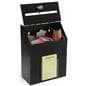 Black Recycled Acrylic Suggestion Box with lockable features