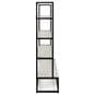 Portable folding multi-tier retail shelving weighs 45 pounds 