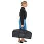 Mobile fitting room frame with transport storage bag