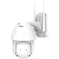 Rotating smart security camera with standard mounting bracket