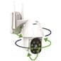 360-degree rotating smart security camera with PTZ contol