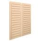 Retail slatwall panels with 3" channel spacing on center