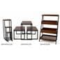 3-Piece rustic nesting table includes two coordinating pieces 