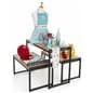 Large nesting tables have a sturdy construction