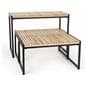 Large nesting tables have multiple placement configurations