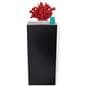 Wedge pedestal shelf with surface area of 12 by 12