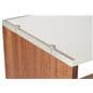 Modern display shelves with wood and acrylic material 