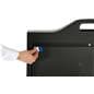 A-Frame Sidewalk Sign Holder comes with poster tape tabs for securing posters up to 0.16" thick