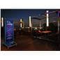 Solar Light Box Banner Stand with IP65 Rating 