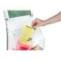 Clear Charity Collection Box with Locking Lid