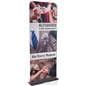 Double Sided Fabric Banner Stand with Dye-Sublimated Printing