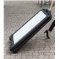 24 x 36 A-frame letter board sidewalk sign with mobile portability outdoors