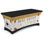 Front of 6’ Stretch Table Cover