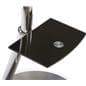 Stainless Steel TV Stand with AV Shelf