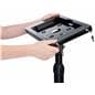 Tilting & rotating freestanding Microsoft Surface Pro stand