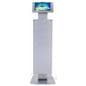 Landscape View Microsoft Surface Pro floor stand with poster