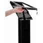 Surface Pro lockable floor stand with tablet enclosure