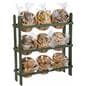 Wood Basket Display