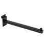 Slatwall straight square faceout in black