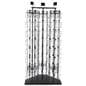 Spinning DVD Tower, Powder Coated