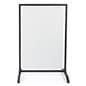Metal frame 24x36 custom swinging black sidewalk hang sign